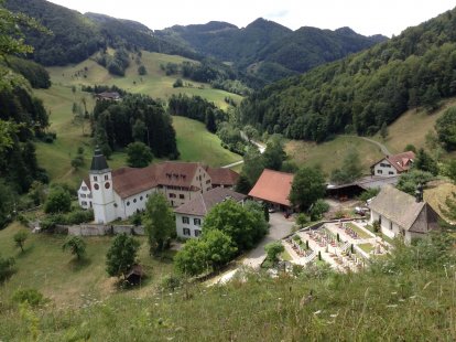 Mijn slaapplek, klooster Beinwil