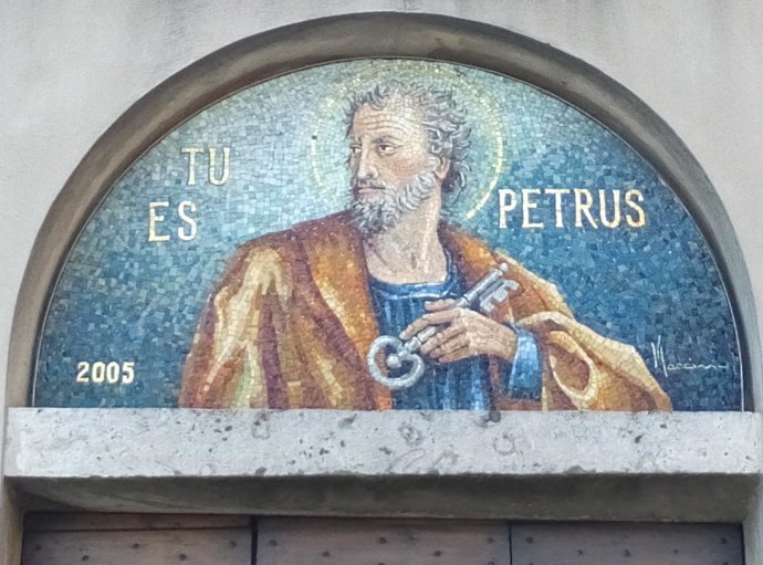 In Montale bij de ostello.