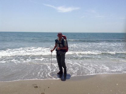 Aan de Tyrreense zee