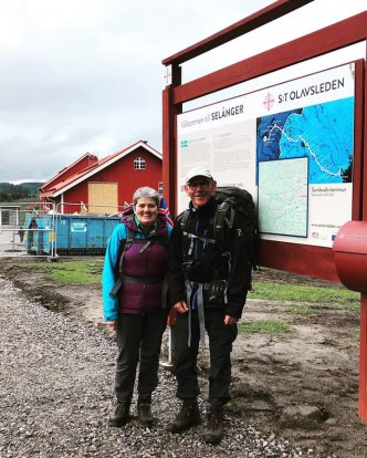 Start bij het Pilgercentrum in Selånger