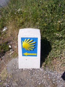 De alom bekende route aanduiding.